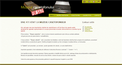Desktop Screenshot of cassetterecorder-museum.com